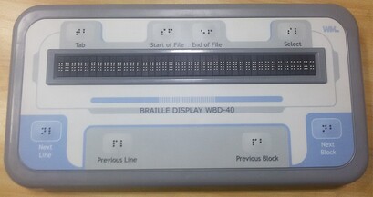 Electronic Braille Reading System